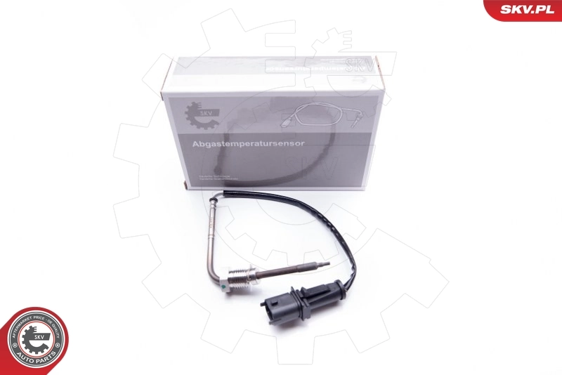 Sensor, exhaust gas temperature